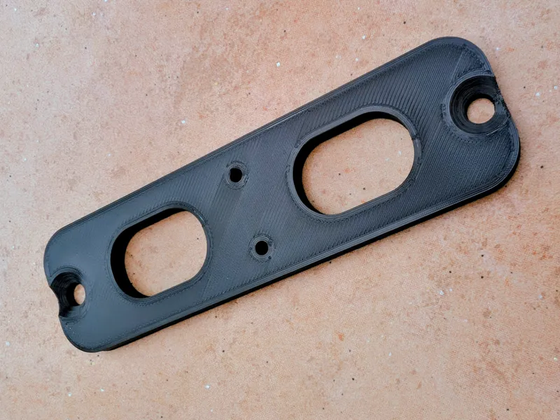 MG5 Elektro - Nummertafel Halterung hinten