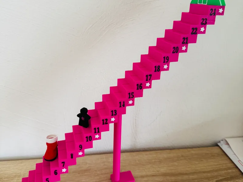 Adventskalender Treppe