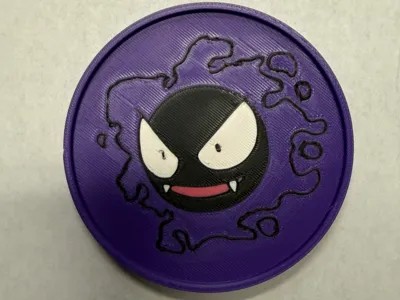 Gastly Pokemon Coaster