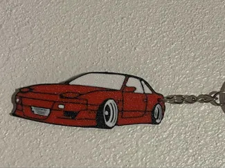 Nissan 240sx keychain