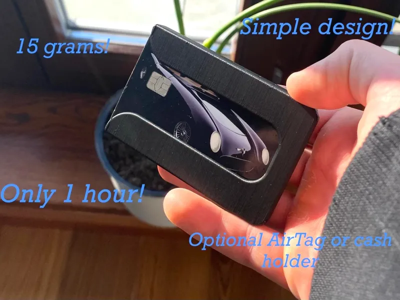 Slim, minimalistic wallet