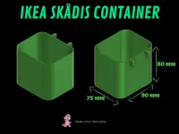 Bac pour panneau Ikea Skadis — photo 1
