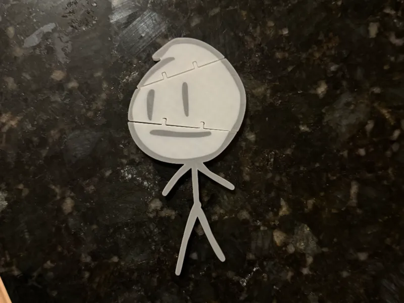 David - Battle for Dream Island BFDI Flexi Toy