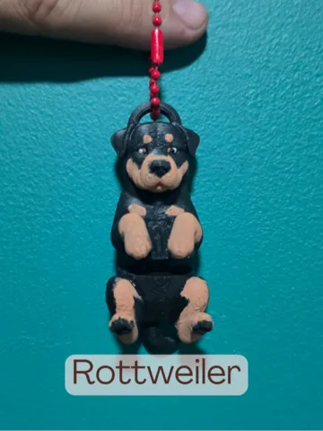 Llavero: ROTTWEILER - Articulated Keychain Toy Flexi Dog — vista de referencia 2