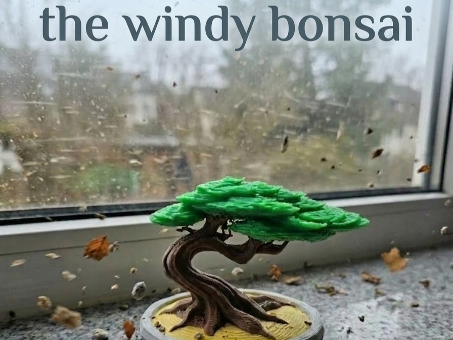 Windy Bonsai – Il bonsai piegato dal vento