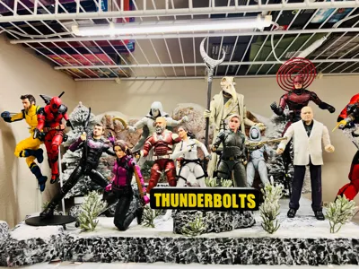 Thunderbolts MCU Logo(has print profile w/star)