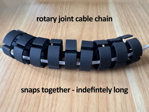 Desk cable chain (round) view 3