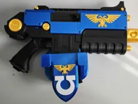 War Hammer Bolter Wall Mount
