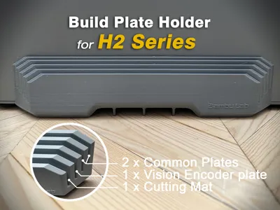 H2 Series Build Plate Holder