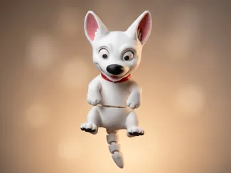 Articulated Flexi Dog - Print in Place