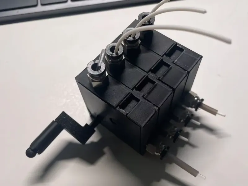 可堆叠手动进退料系统V1.0
