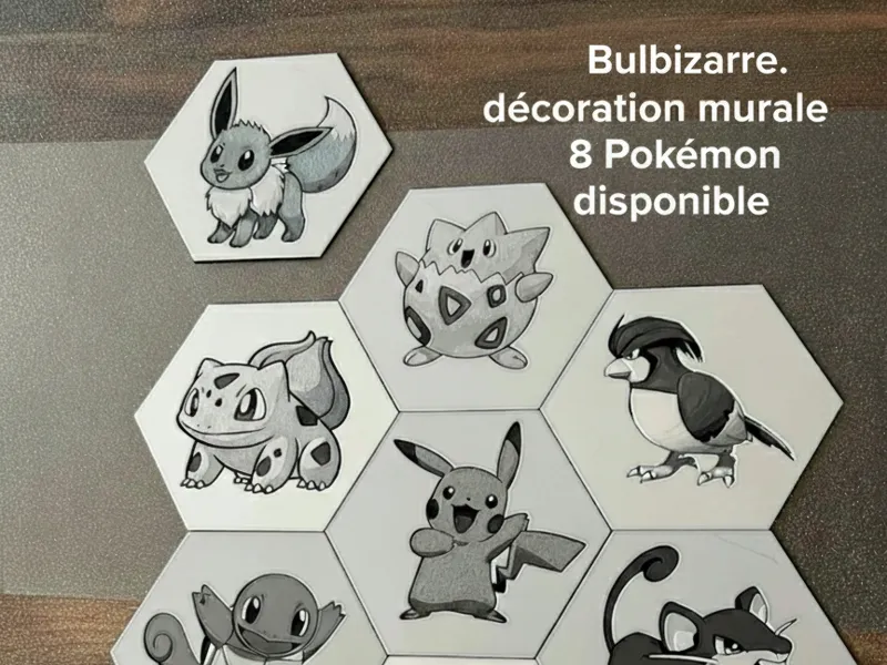 Puzzle mural Pokémon – Bulbizarre