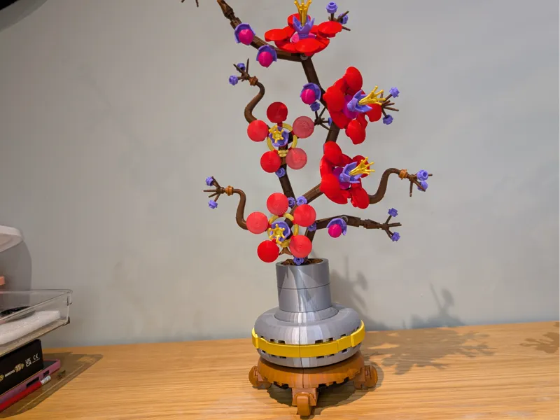 150% Brick Plum Blossom  