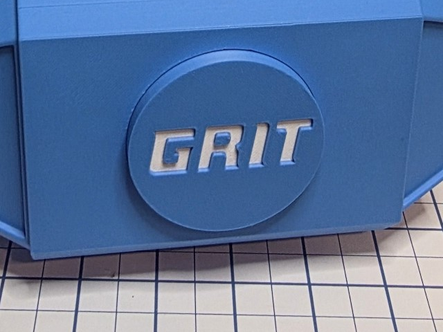 Detroit Lions "Grit" insert for Thors Hammer