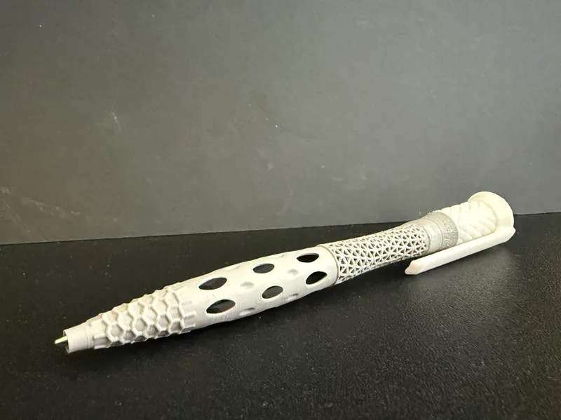 Lightweight Pen with Built-In Fidget Spinner