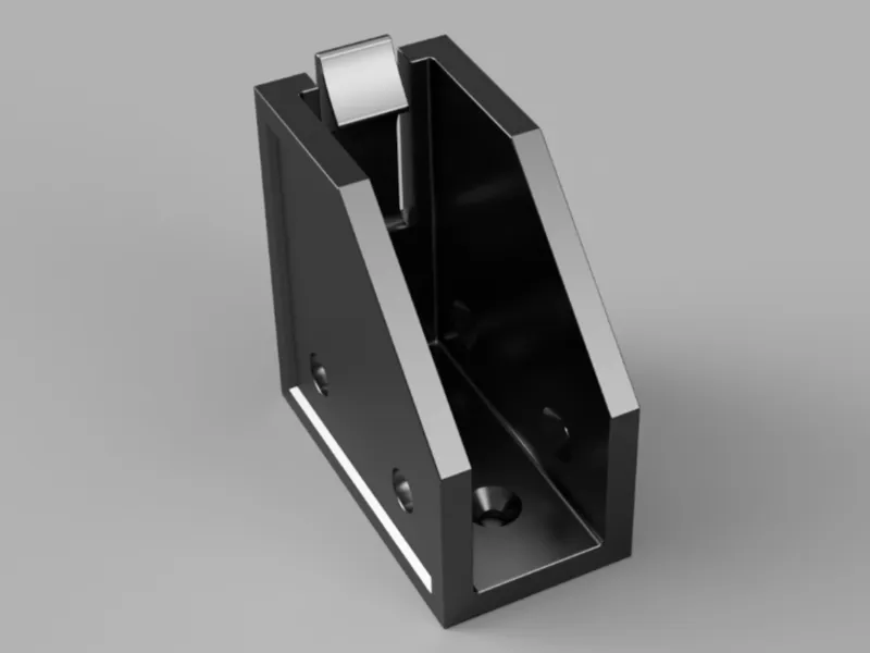 Spirit level holder for 20 x 50 mm level