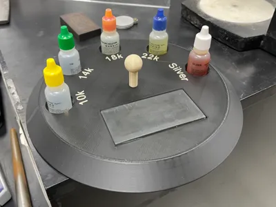 Jewelry Acid Test Station 