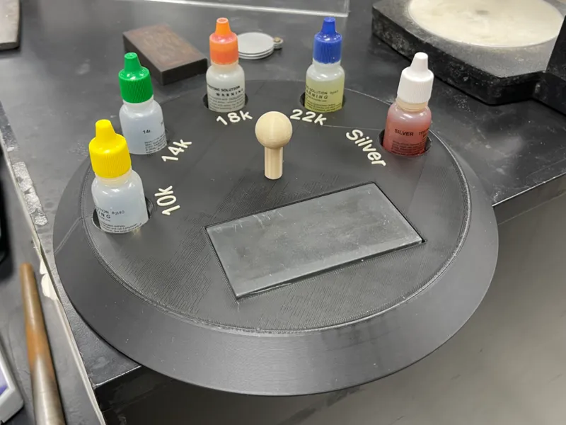 Jewelry Acid Test Station