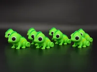 Multicolor x9 Keychains, 0.2mm layer, 2 walls, 15% infill