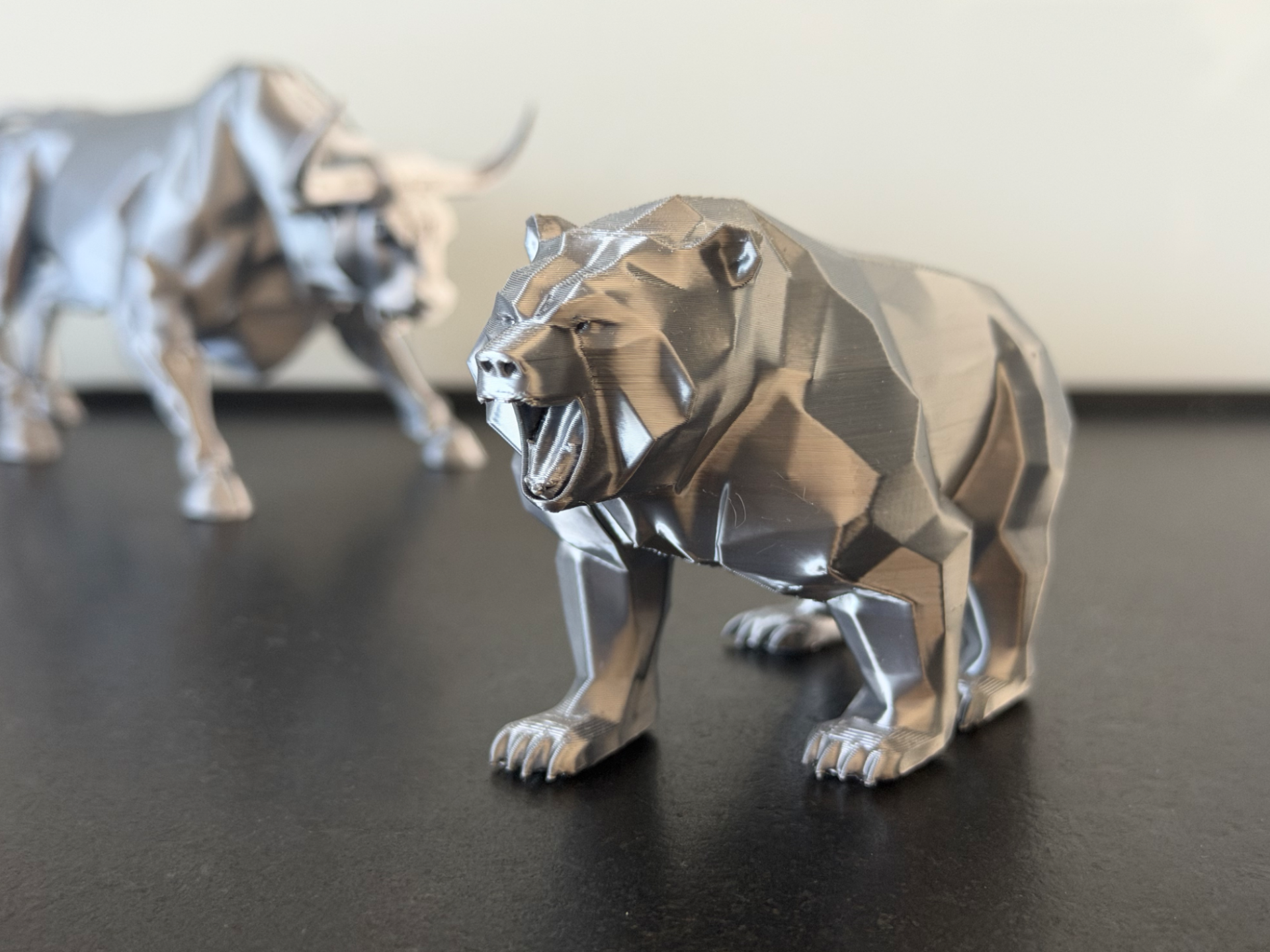 Low-Poly Bären Statur 