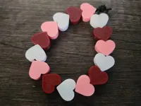 Perles en forme de cœur arrondi — photo 2