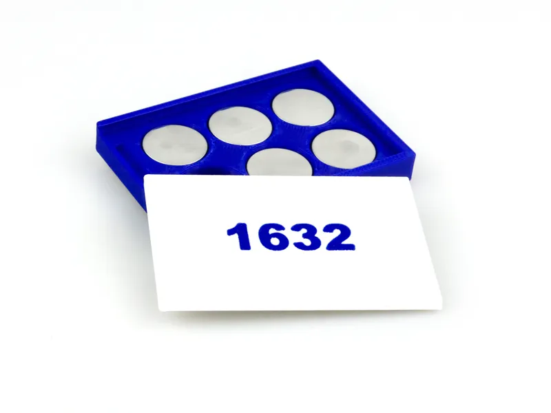 CR-1632 Flat Tray Battery Holder, 6-pack & 10-pack