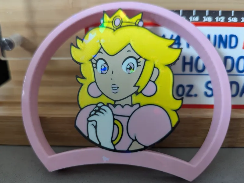 Princess Peach Ear for 5 Magnet Modular Headband