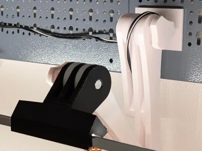 Aluminum profile holder and holder for Küpper workbench