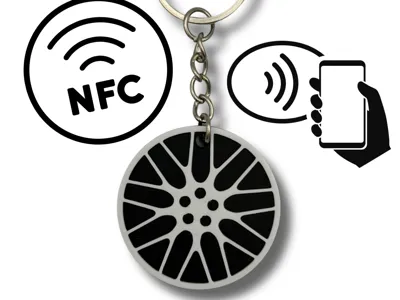 NFC rim (keychain)