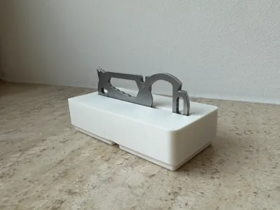 Gridfinity 1x2 Simple Multitool Holder