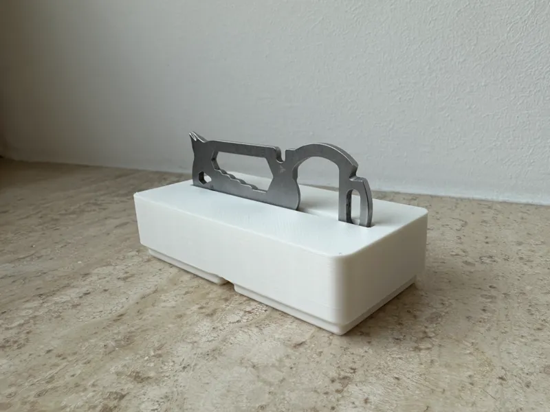 Gridfinity 1x2 Simple Multitool Holder
