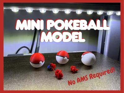 Mini Pokeball Model Kit