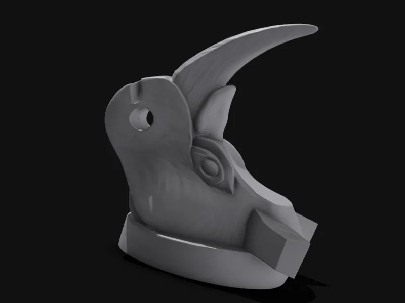 Wall hook Rhino