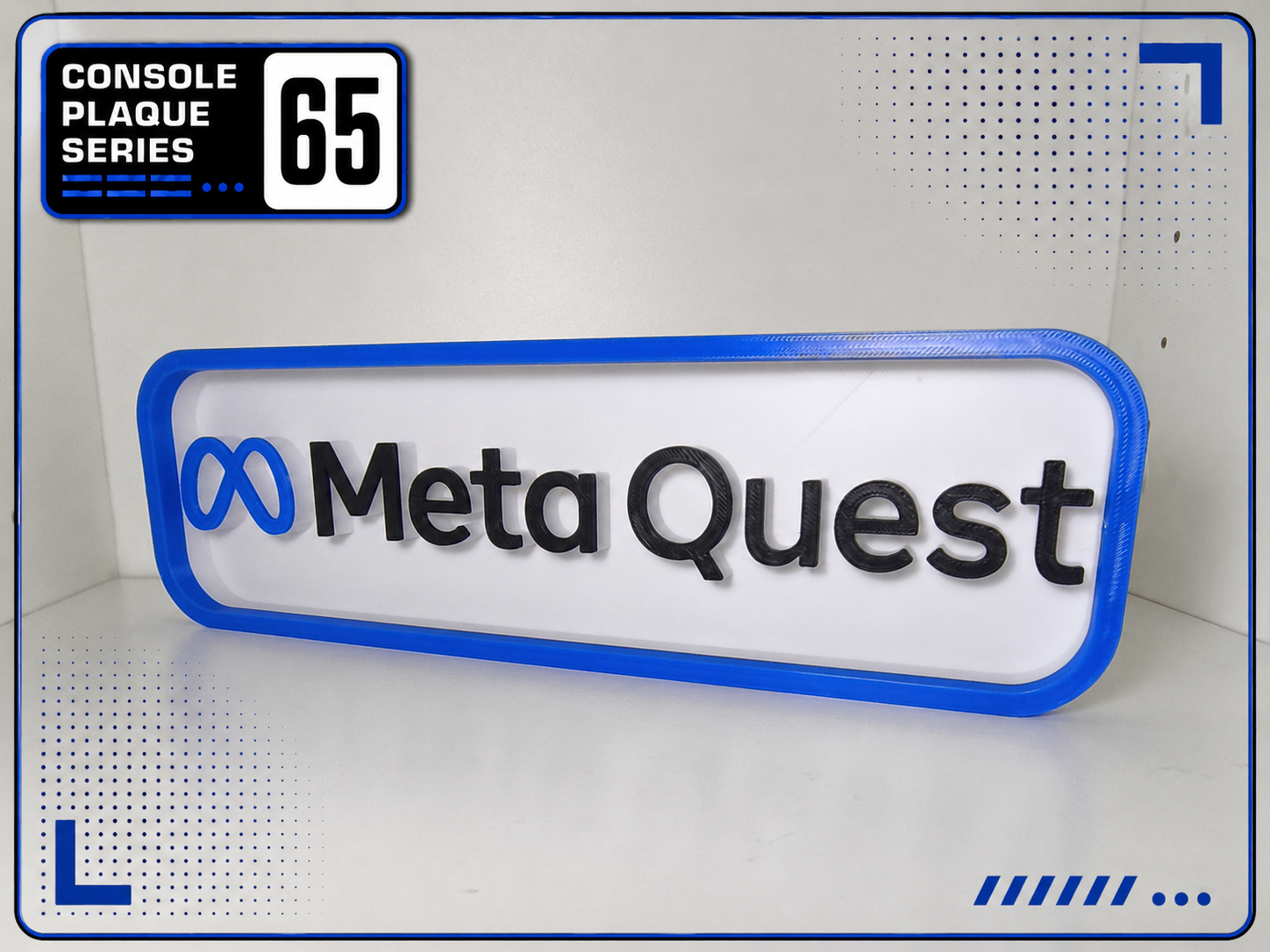 Console Logo Plaque - Meta Quest