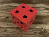 Large Printer Version - Secret Dice V2 Monochrome