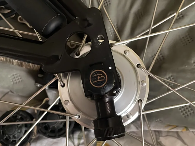 Brompton Radmutternabdeckung