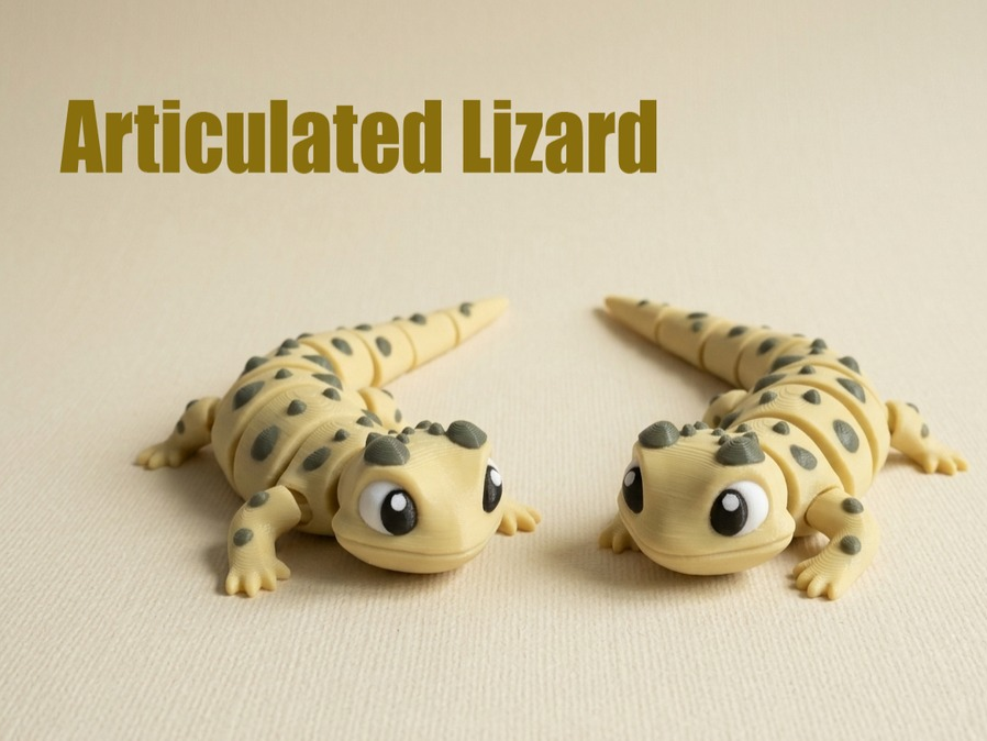 Cute Articulated Lizard - Your New Cute Companion - 1