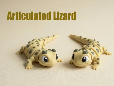 Cute Articulated Lizard - Your New Cute Companion