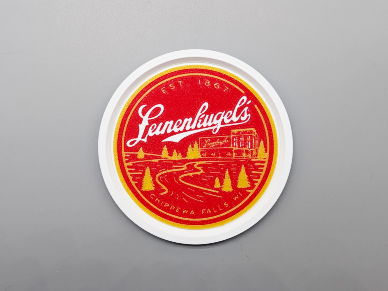 Miniatura 44 do modelo 3D 85 Stackable Beer Coasters
