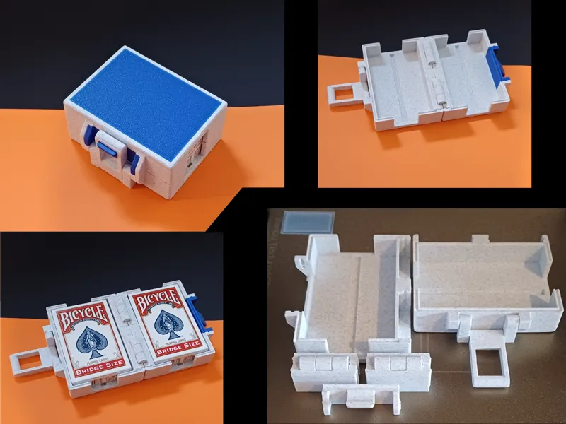 Clip Together Card Tray & Box (A1 Mini Compatible)
