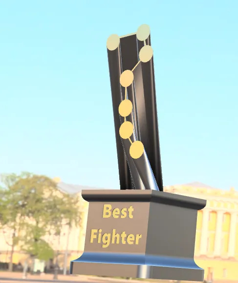 Best Fighter Trophy