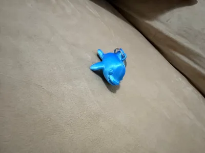 Cute dolphin keychain