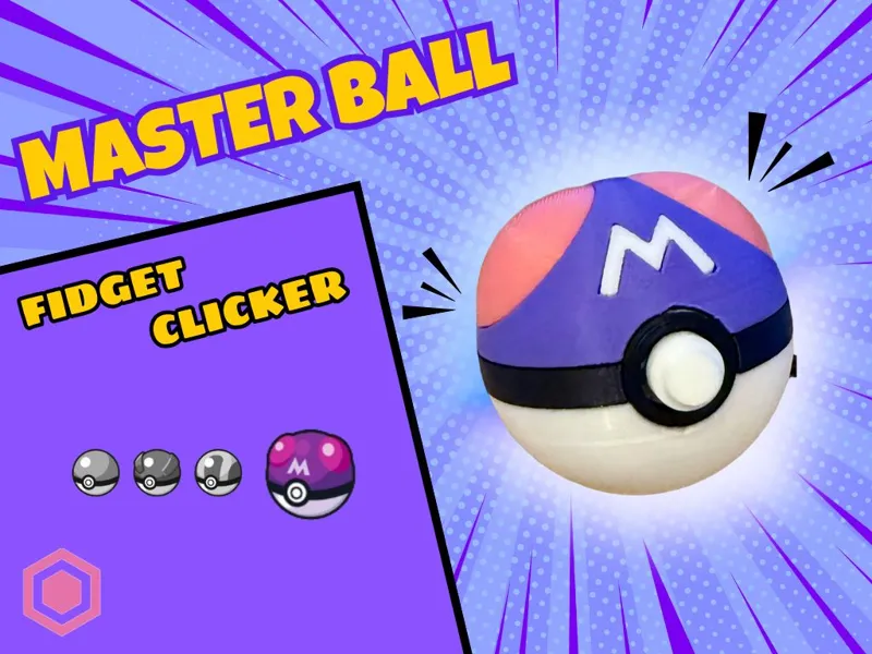 Master Ball Fidget Clicker - OG Collection (4/4)