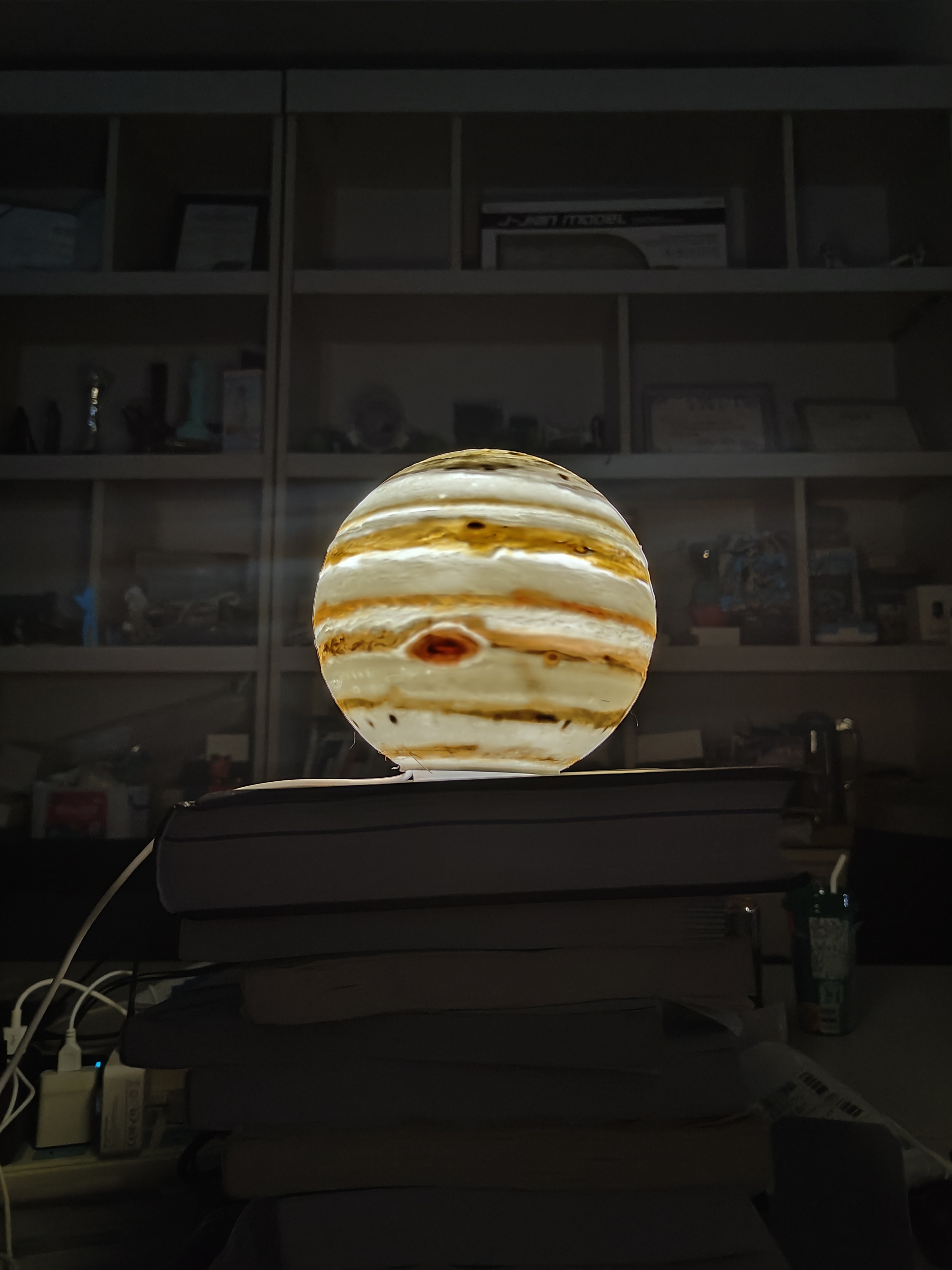 Miniatura 3 do modelo 3D 木星Jupiter LED001夜灯