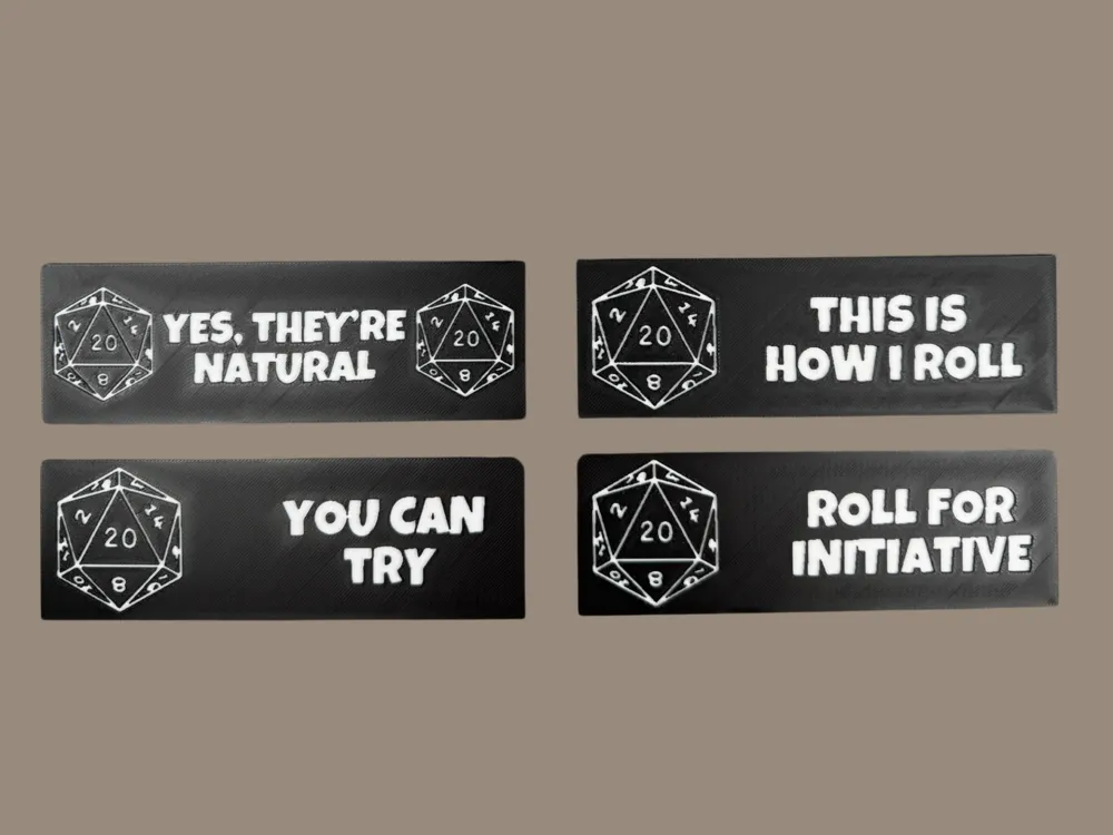 Dungeons and Dragons - Bookmark Set #1