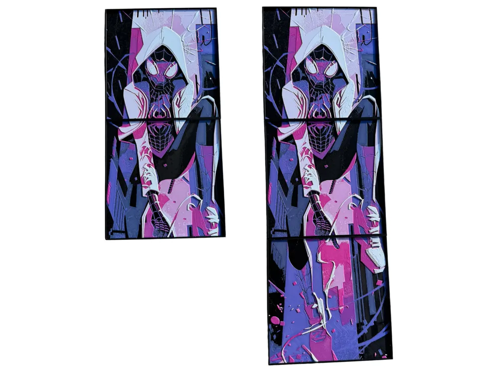 Ghost Spider - Hueforge - 600x200mm