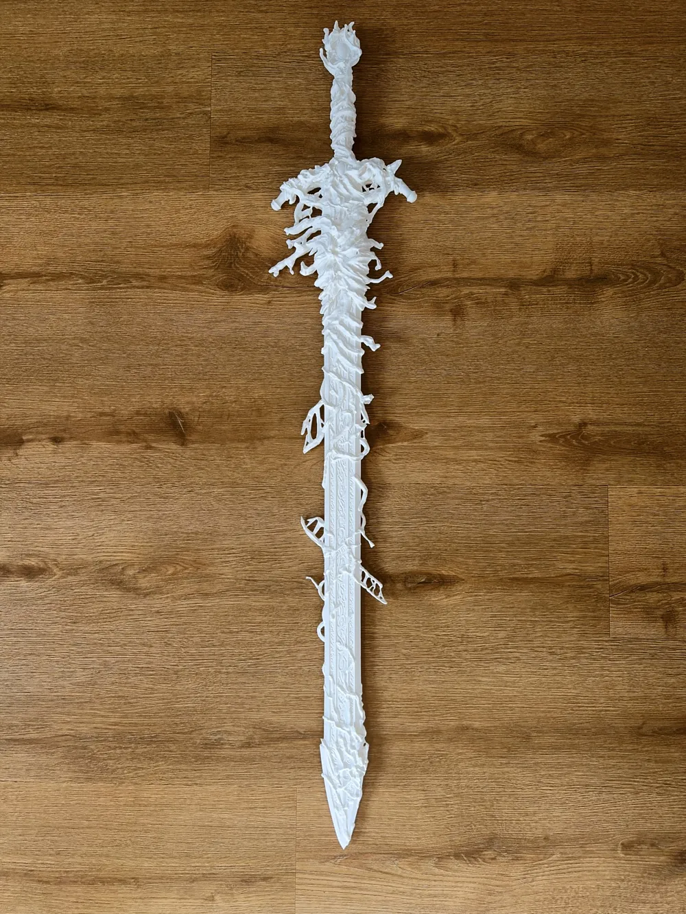 Réplique De La Blasphemous Blade D'Elden Ring - 30 Cm En Métal - Avec Support Et Boîte - Idéal Collection Et Décoration