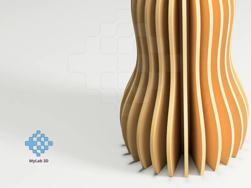 Vase Revolve - MyLab 3D