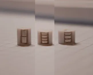 适用于任意圆形磁铁的定制尺寸磁极区分器！仅需填入几个参数即可得到不同尺寸的磁铁区分器！