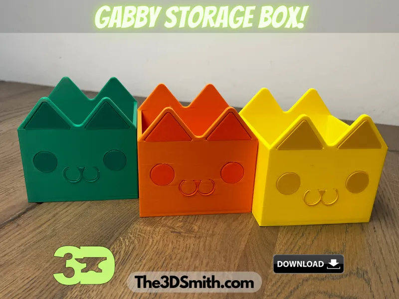 Gabby Dollhouse Storage Box